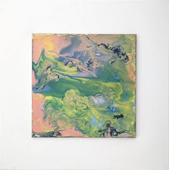 susan zatt | Suzan Zatt Original Abstract, Canvas 20 x 20 (2021 ...