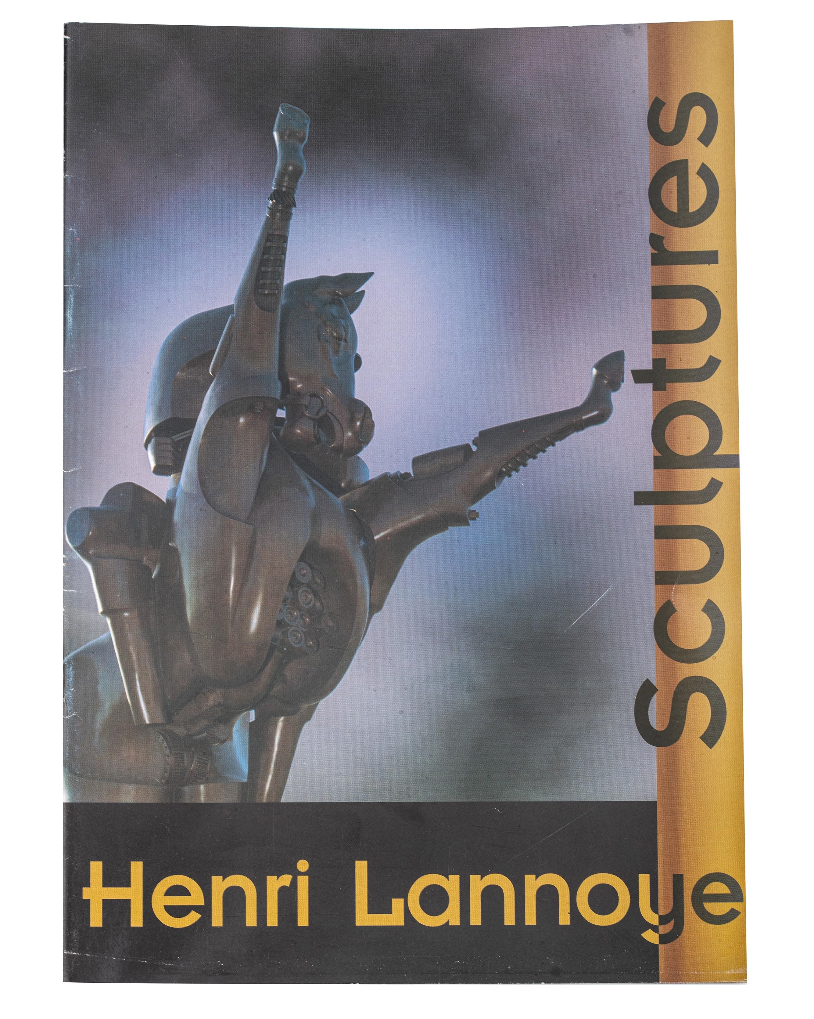 Artwork by Henri Lannoye, Bounded, Made of patinated bronze