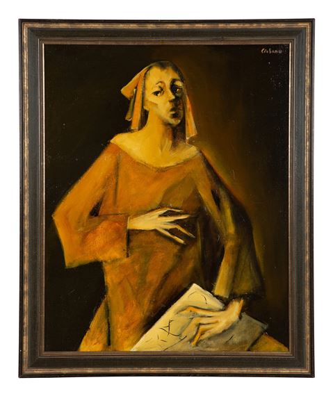 Portrait of a Lady by Mircea Ciobanu