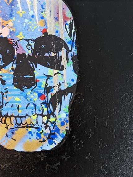 Louis Vuitton | Shane Bowden Original Louis Vuitton Skull Canvas 
