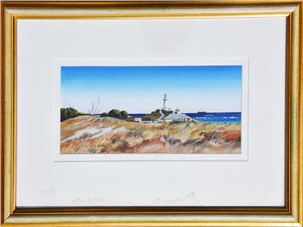 Bathurst Lighthouse Rottnest and Old Cottages, Thomson Bay - Laurie Cole