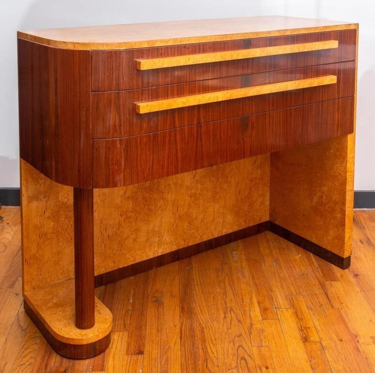 Donald Deskey | Donald Deskey Art Deco Sideboard Console (Circa 1930s ...