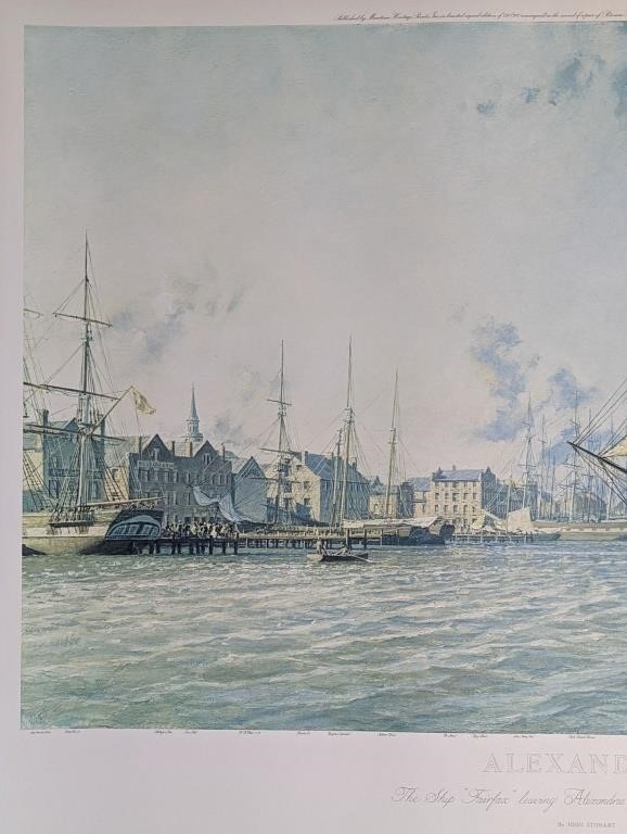 John Stobart | John Stobart Alexandria Hand Signed (1500) | MutualArt
