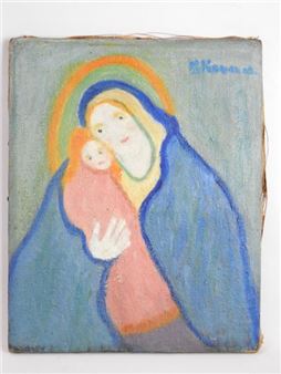 Virgin and Child - Henriette Korner