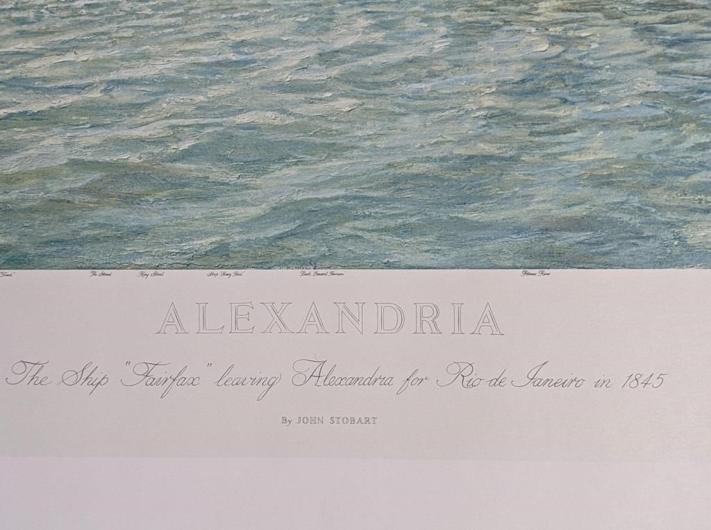 John Stobart | John Stobart Alexandria Hand Signed (1500) | MutualArt