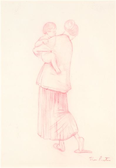 Mother and Child by Thea Proctor