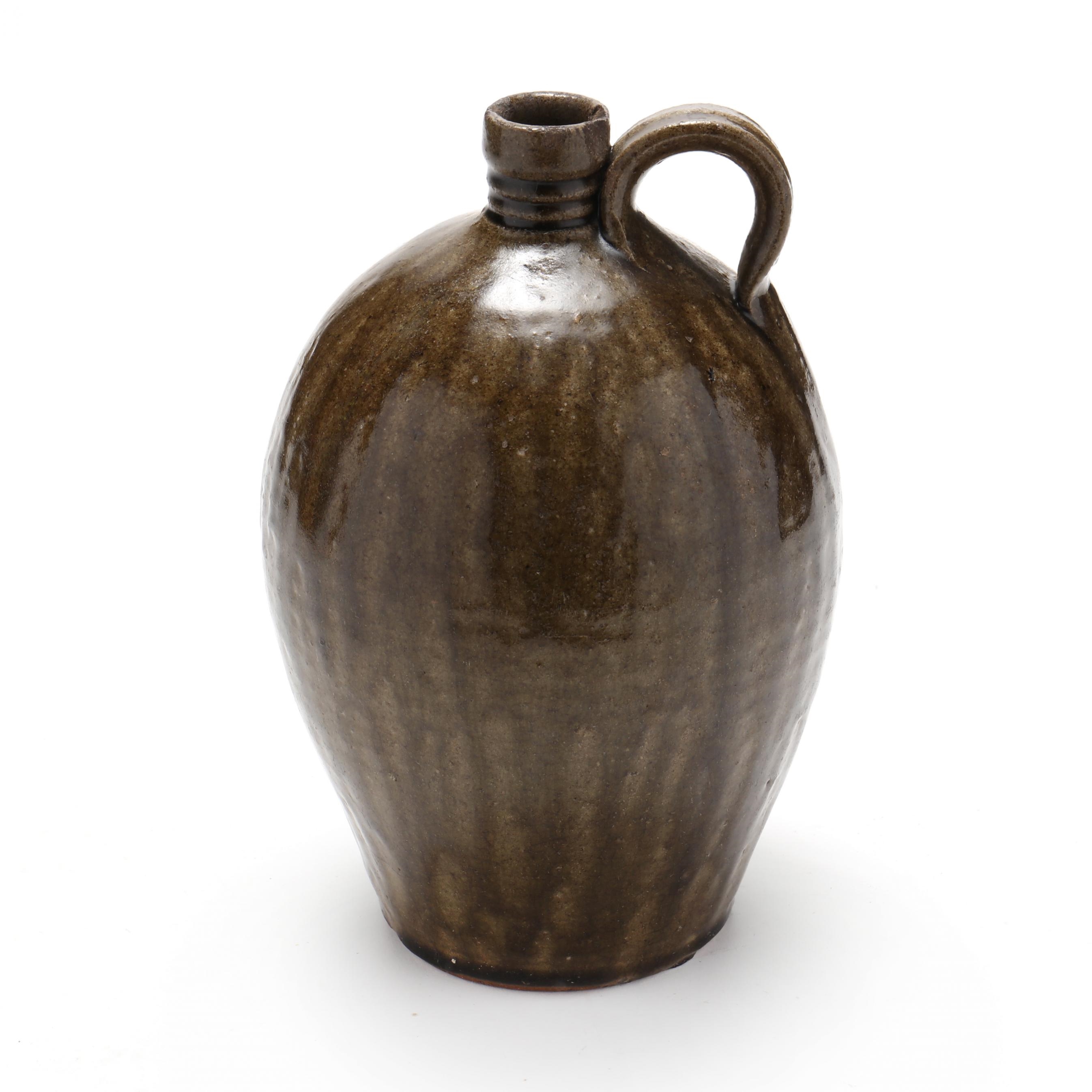Artwork by Daniel Seagle, Half Gallon Jug, Made of glaze