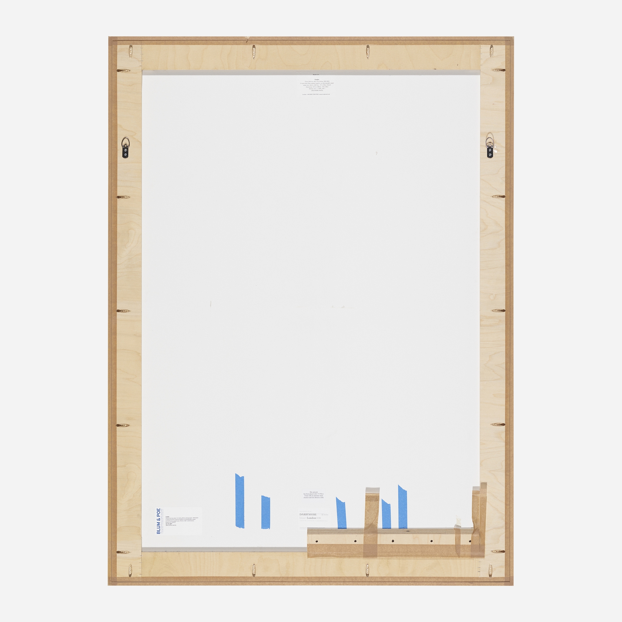 Artwork by Linder Sterling, Come find me when I'm hiding (from the She/She series), Made of c-type print from original negative on photographic paper