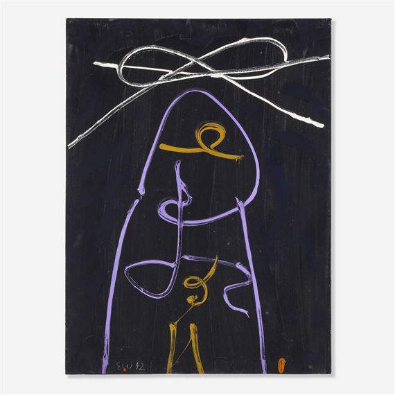 Homage to R.M. by Emerson S. Woelffer, 1992