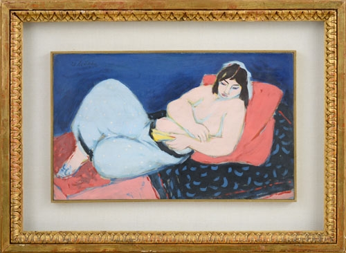 Artwork by Giulio Da Milano, Figure, Made of mixed media on canvas paper