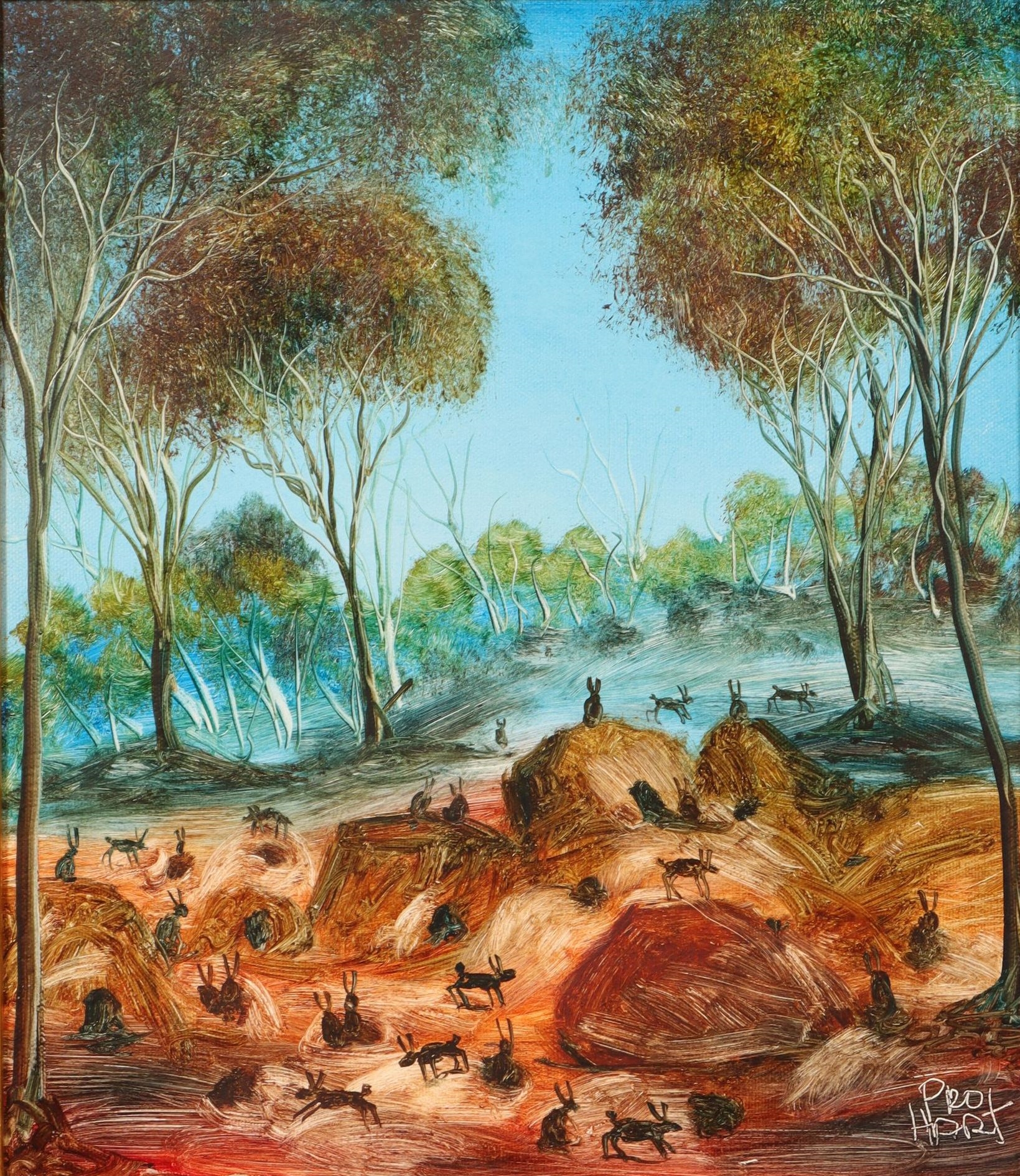Kevin Charles Hart | Rabbit Plague | MutualArt