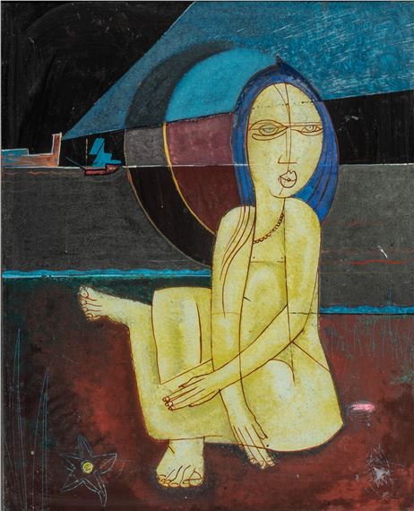 'Femme assise (Coquillage)'