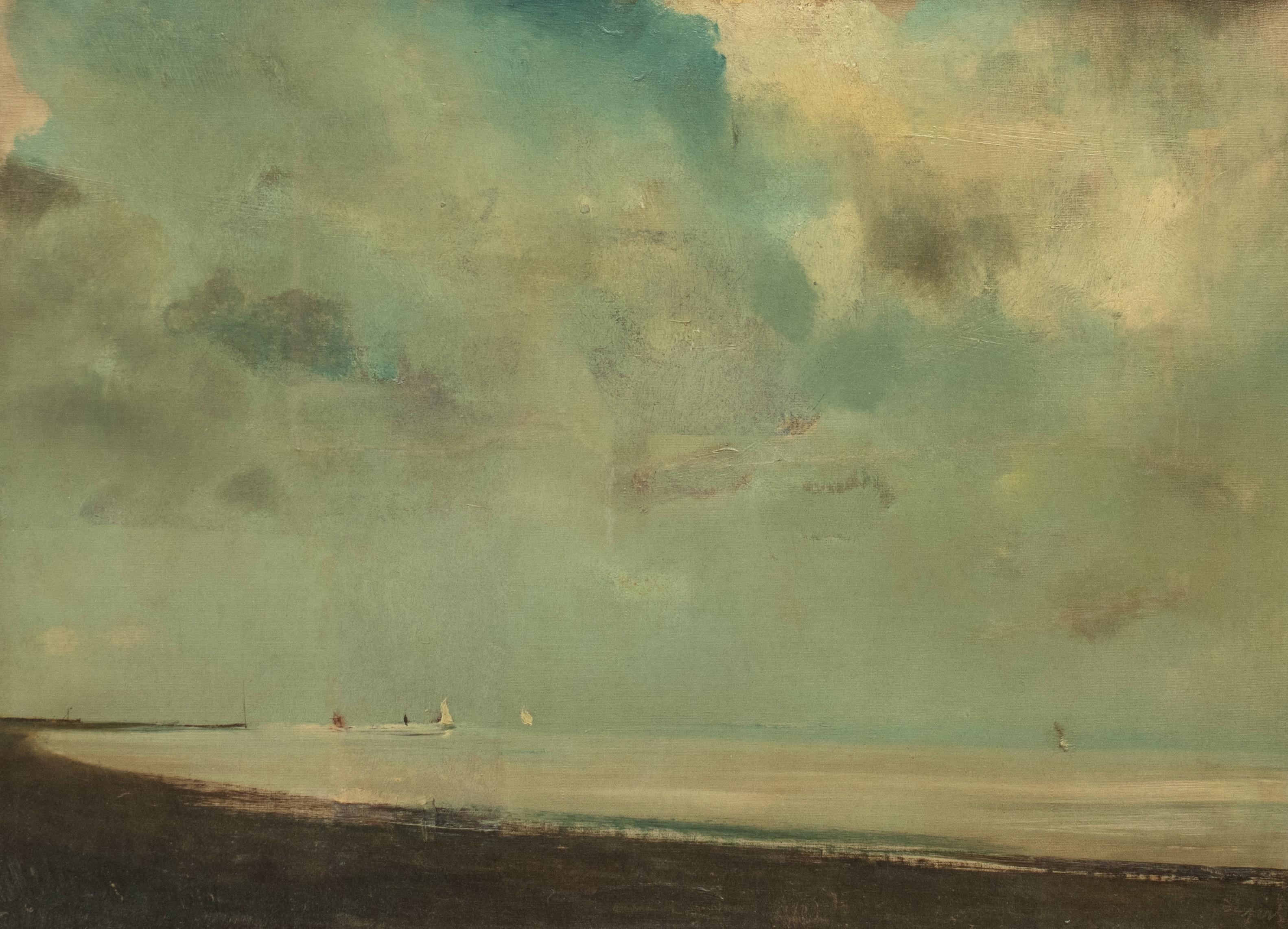 Artwork by Floris Jespers, marine, Made of oil on canvas