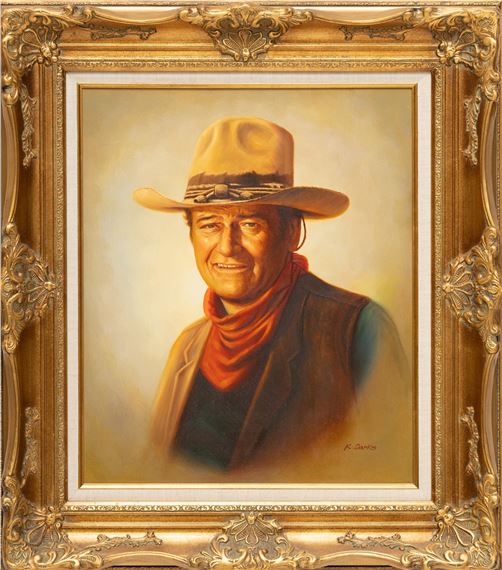 K. Darks | John Wayne Portrait | MutualArt
