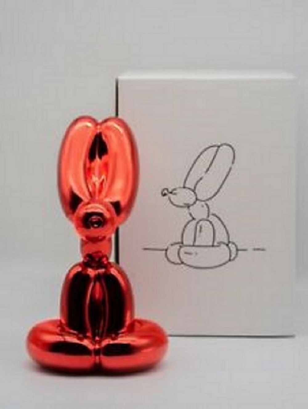 Jeff Koons (1955) (after) - Balloon Rabbit (red) - Catawiki