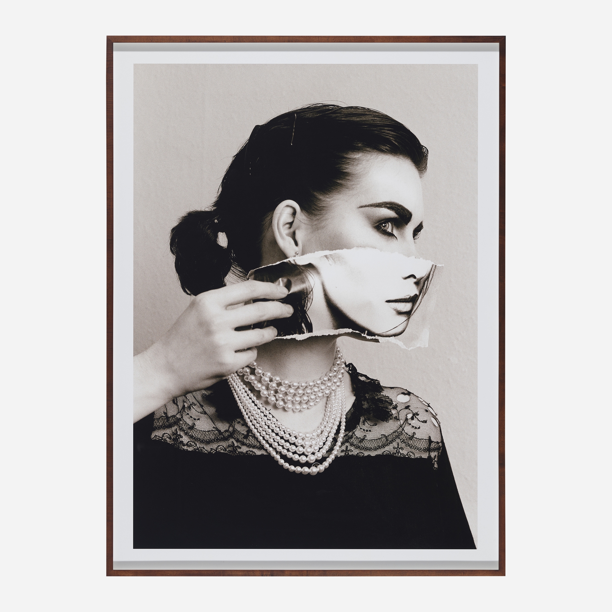 Artwork by Linder Sterling, Come find me when I'm hiding (from the She/She series), Made of c-type print from original negative on photographic paper