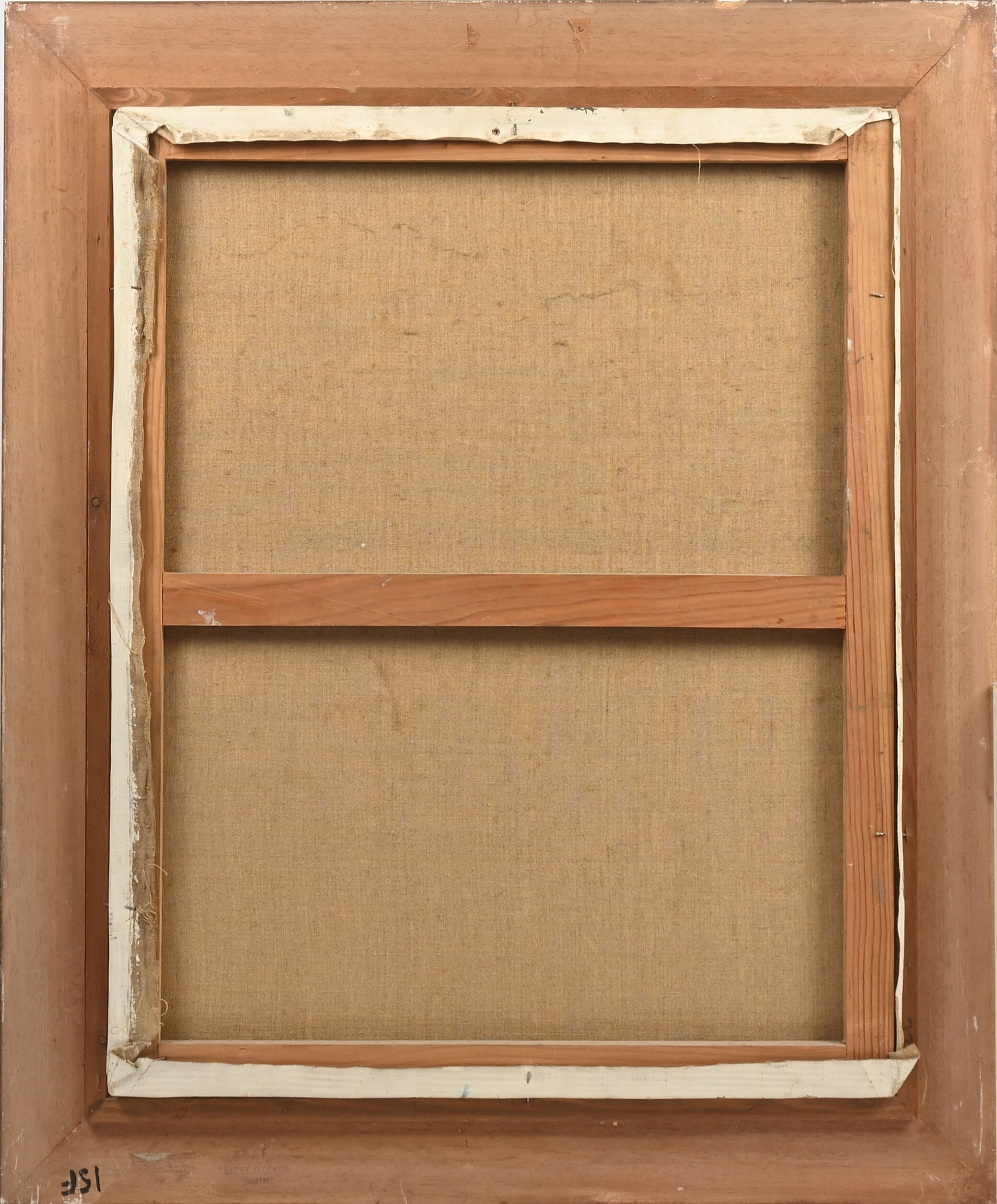 Artwork by Patrick Souday, LE CLOCHARD ET SA POUSSETTE, Made of Oil on canvas