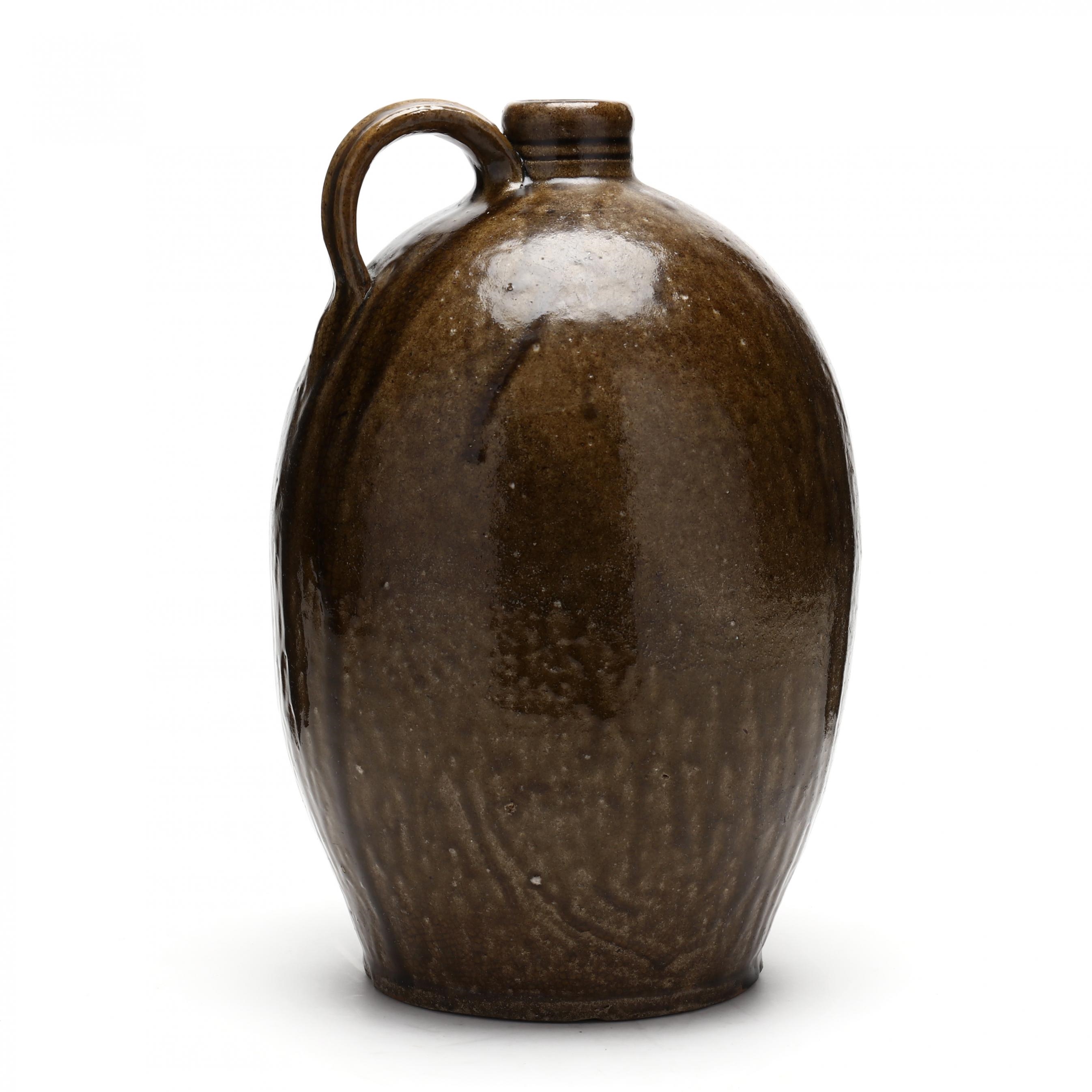 Artwork by Daniel Seagle, Two Gallon Jug, Made of glazed stoneware