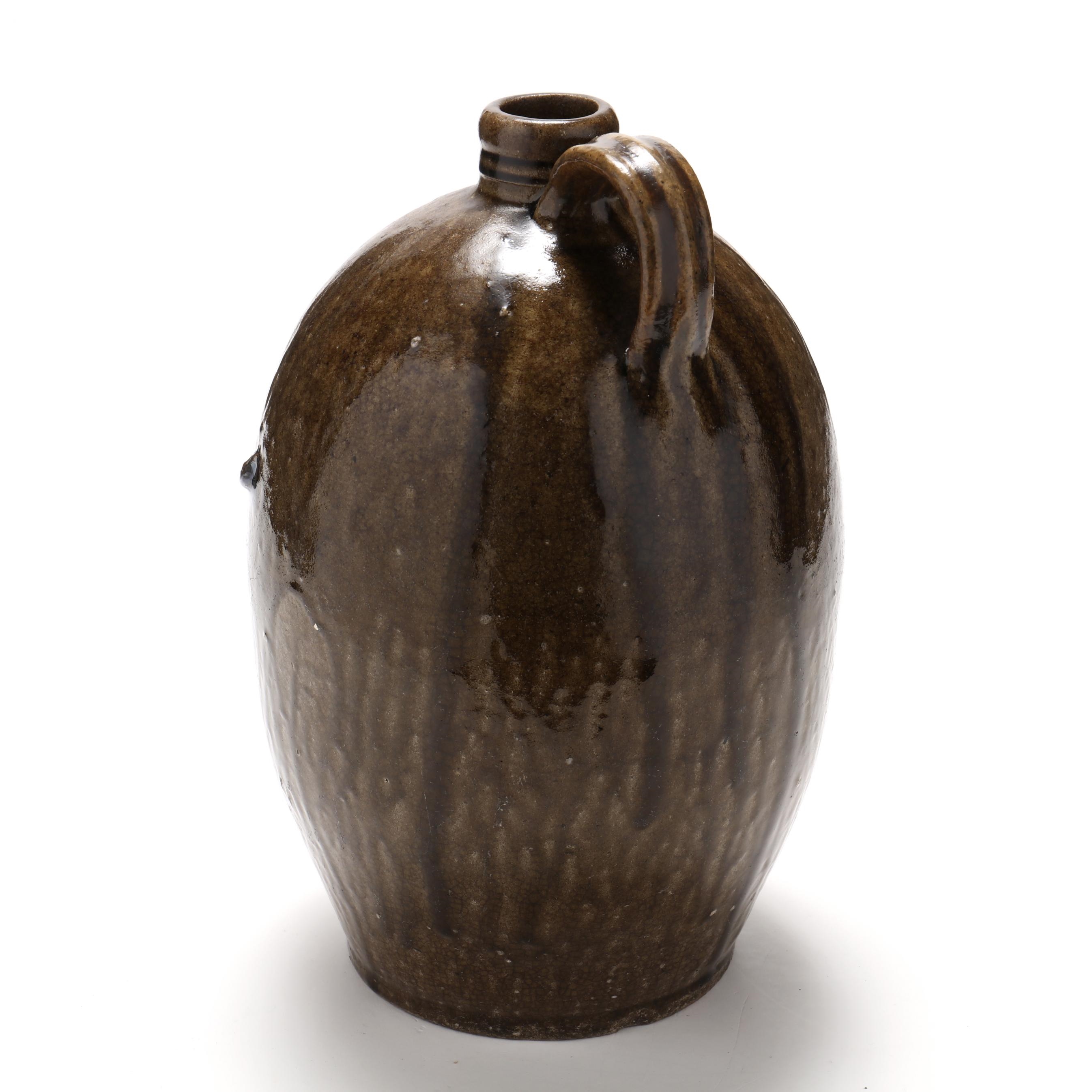 Artwork by Daniel Seagle, Two Gallon Jug, Made of glazed stoneware