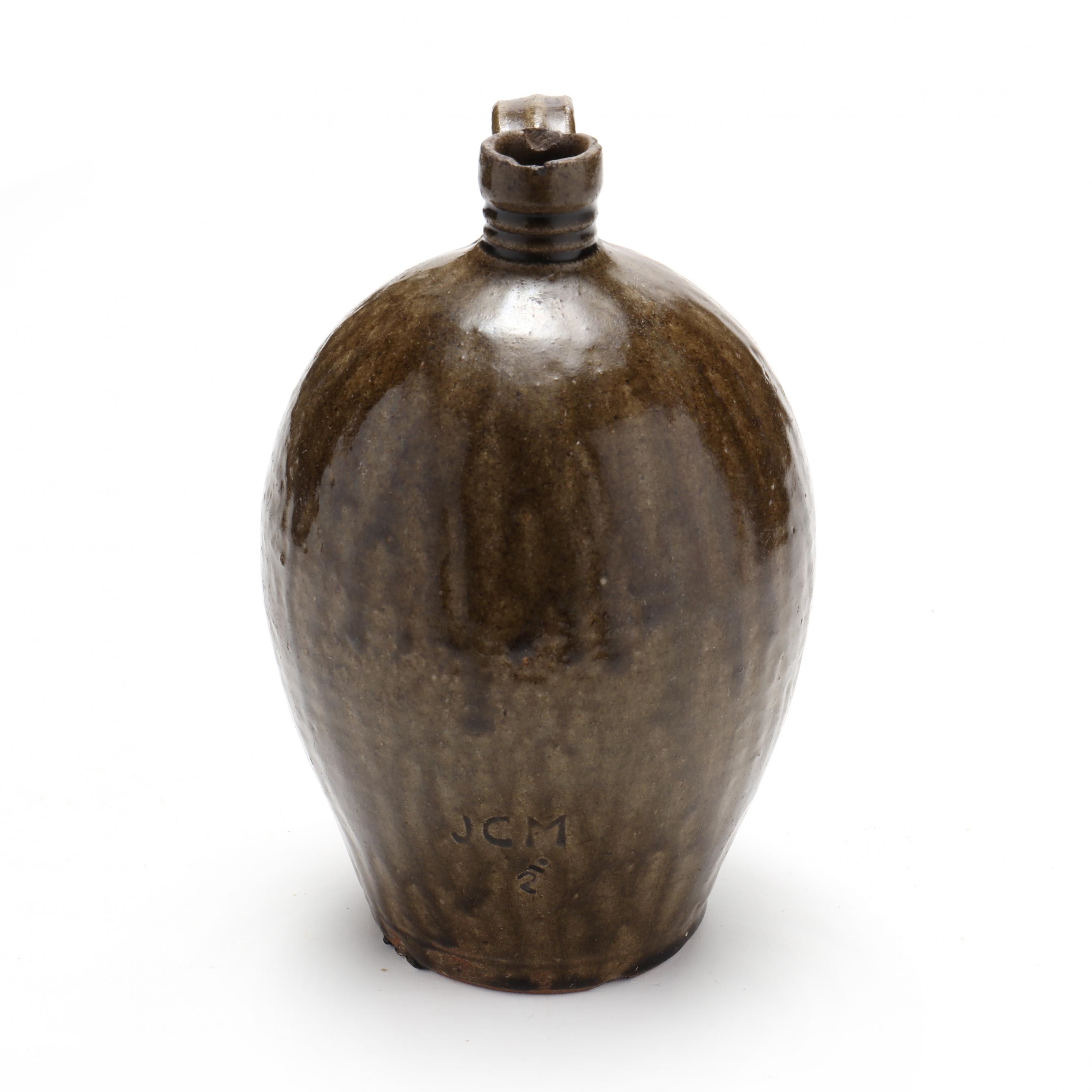 Artwork by Daniel Seagle, Half Gallon Jug, Made of glaze