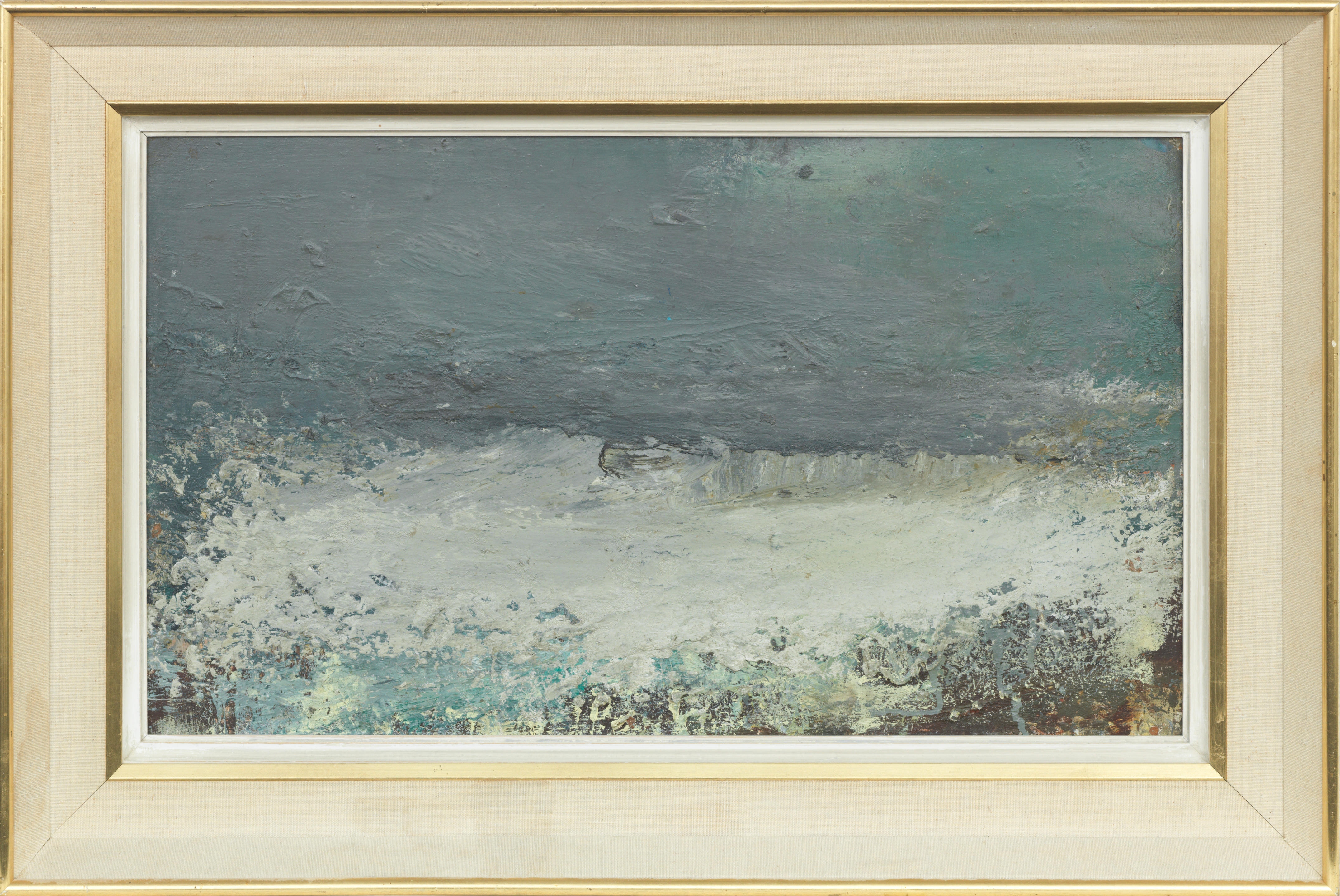 Artwork by Joan Kathleen Hardy Eardley, Foam, Made of oil on board