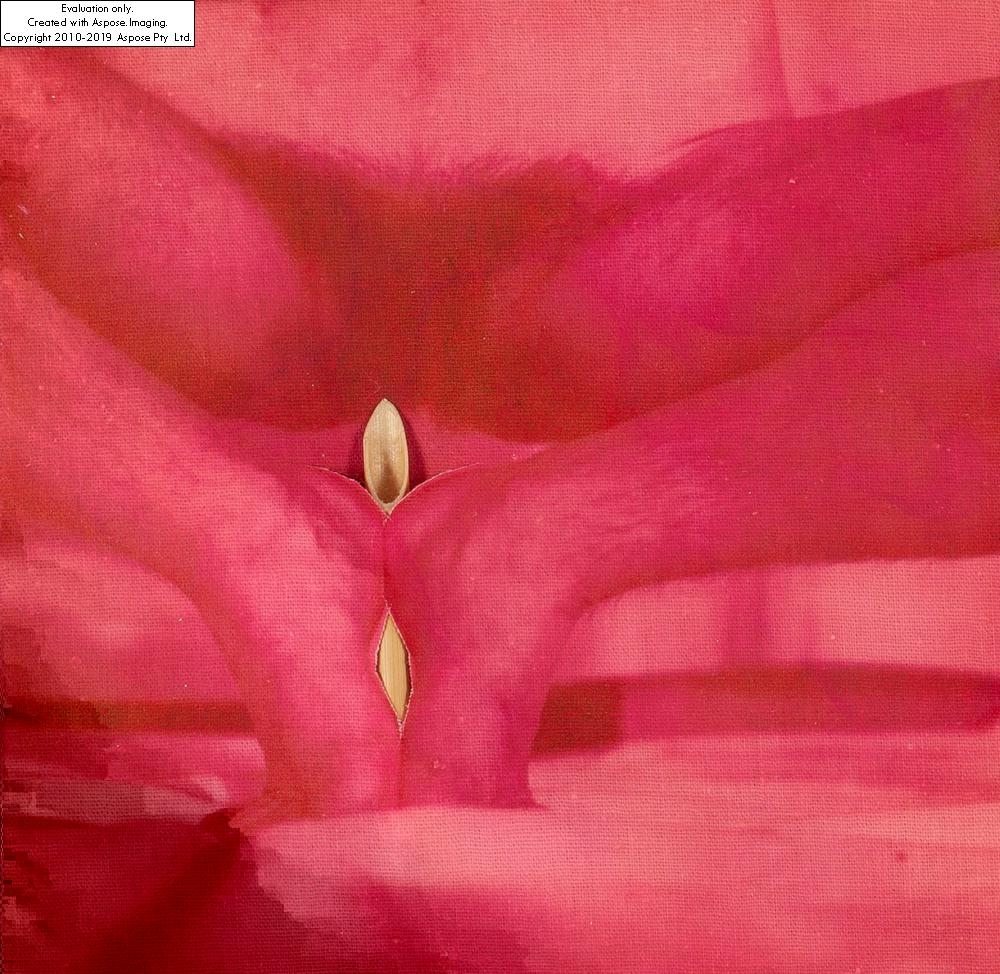 Artwork by Grzegorz Kowalski, Reeds, Made of photography, cane