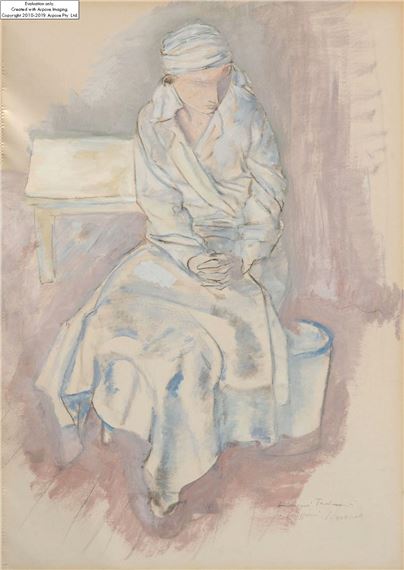 Portret kobiecy by Leopold Gottlieb, circa 1931