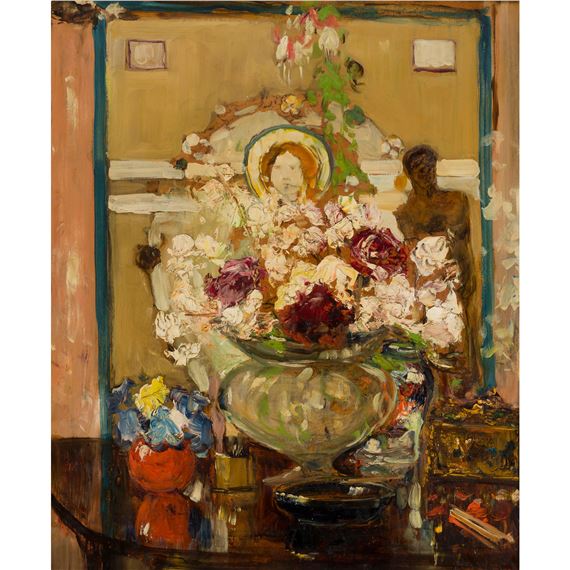 James Kay | STILL LIFE WITH FLOWER BOWLS | MutualArt