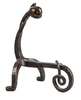 Peisrytter/skulptur i bronse - Karl Bruno Bilgrei