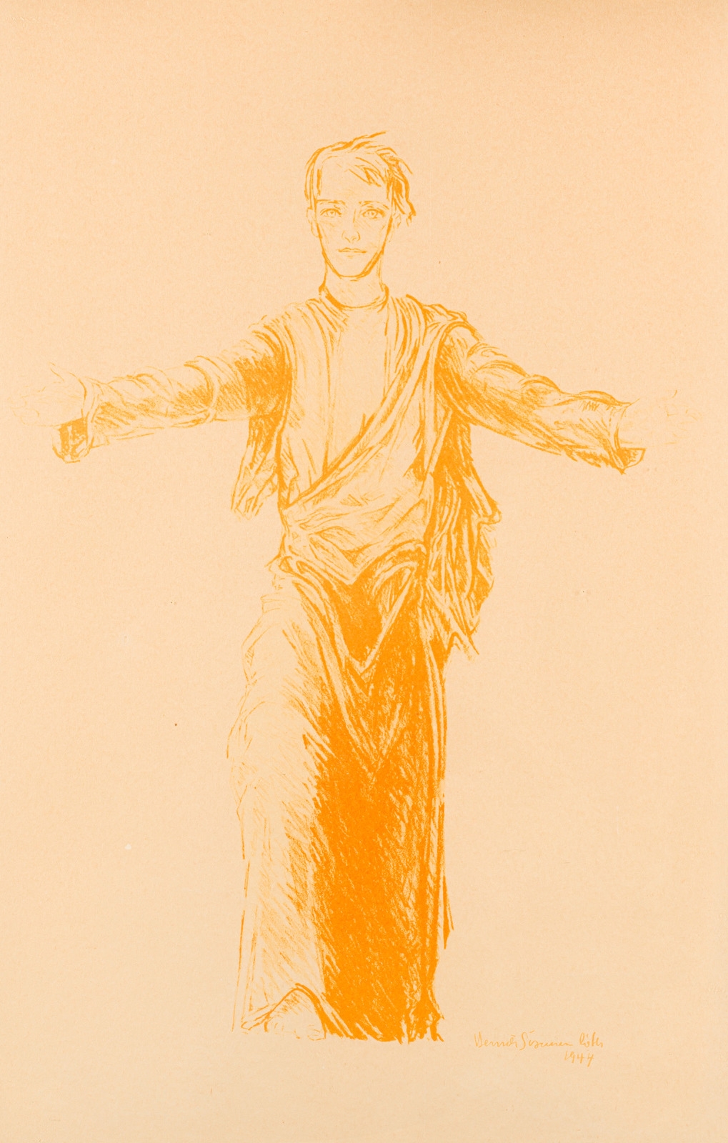 Henrik Sørensen | Kristus (1944) | MutualArt