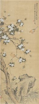 Peach Blossom Oriole - Feng Chaoran