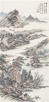 Lin Luan after the rain - He Rumu