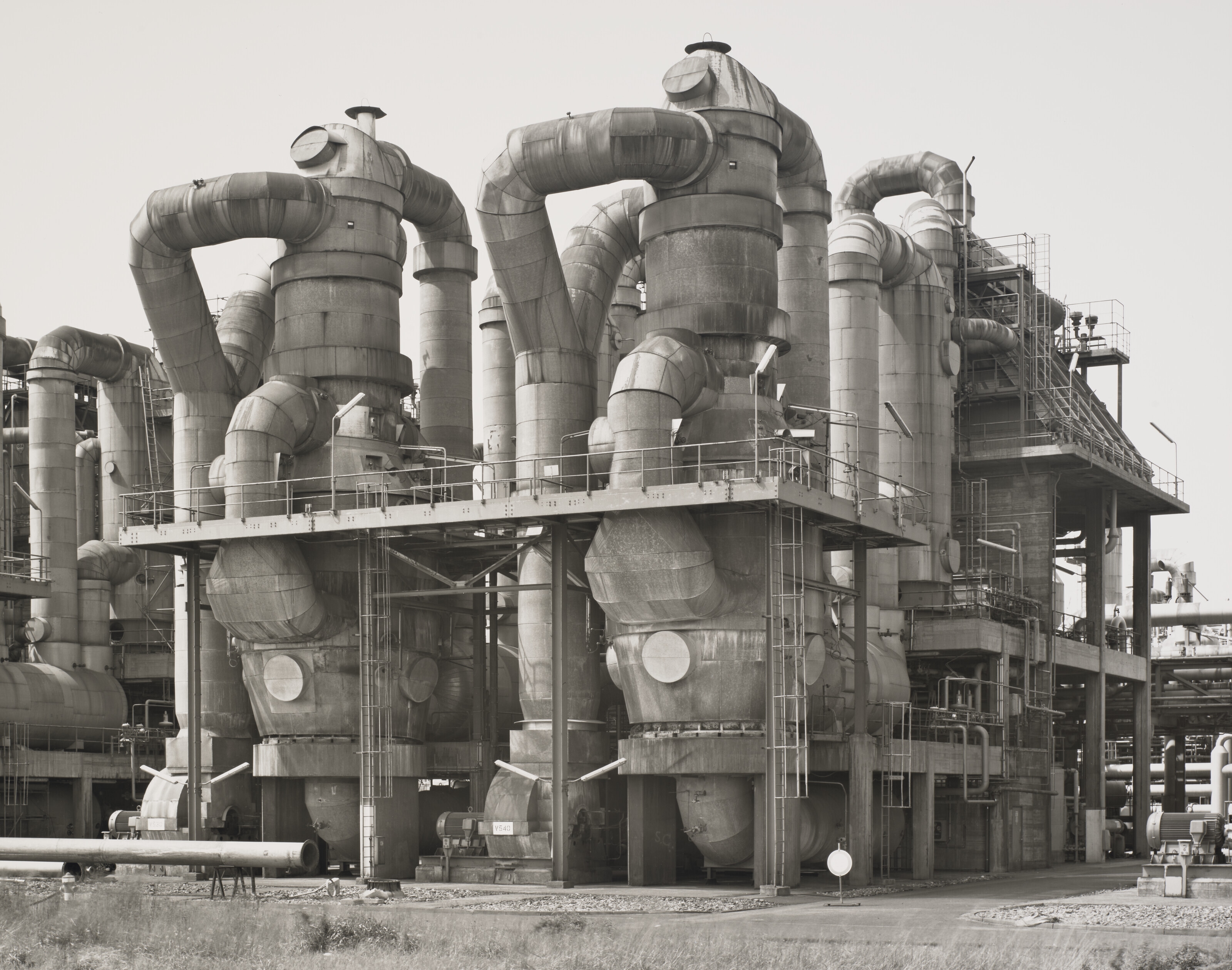 Chemical Plant, Wesseling near Cologne, Germany, 1983 by Bernd & Hilla Becher, 1934