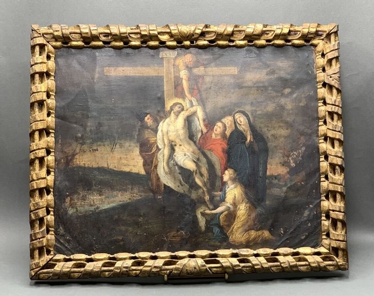 Deposition of Christ by Flemish School, 17th Century