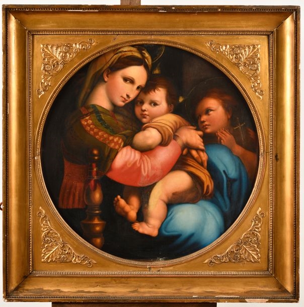 Raphael Madonna Of The Chair
