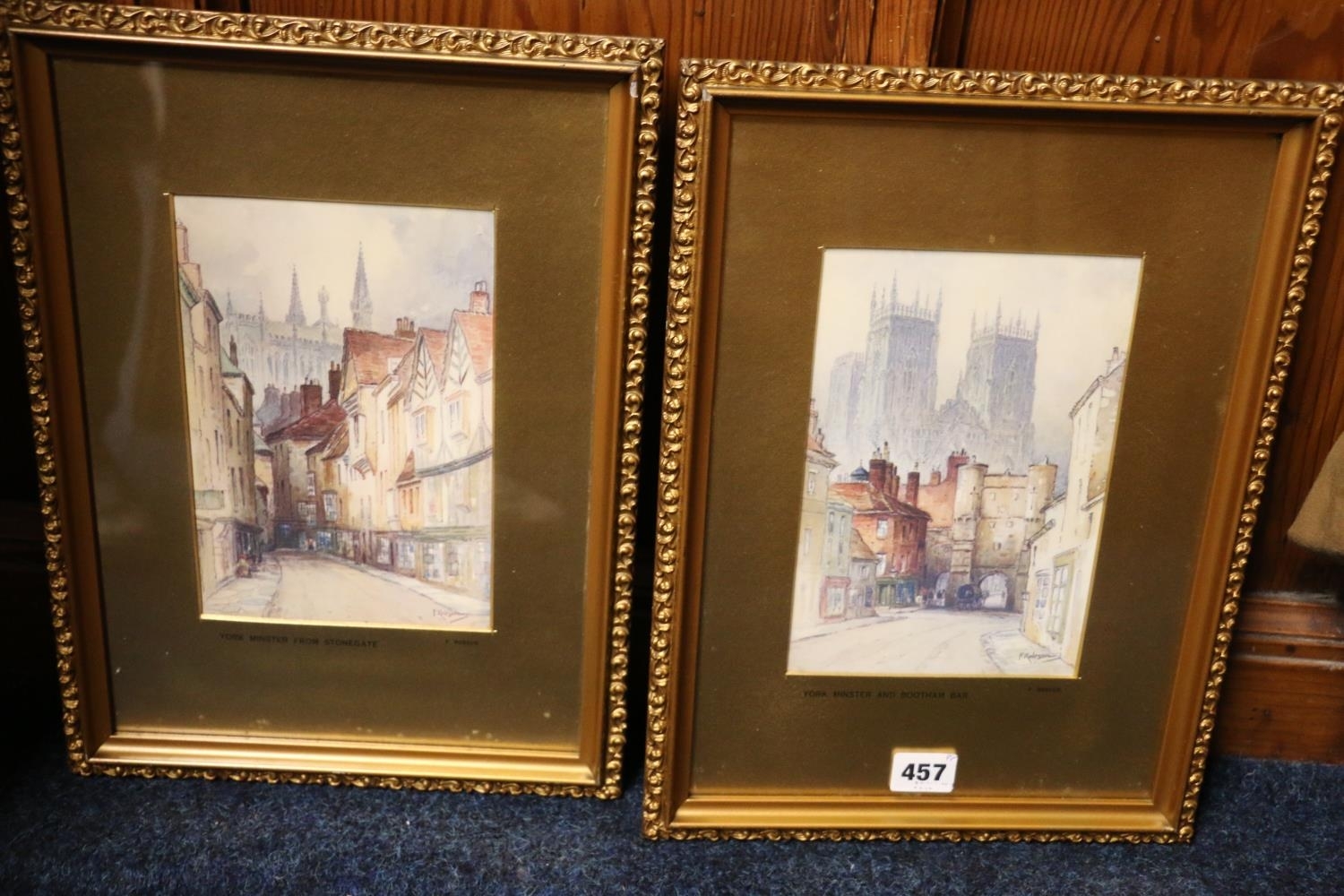 Featherstone Robson two views of Work Minister MutualArt