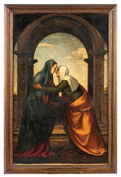 Visitazione by Mariotto Albertinelli, XIX secolo