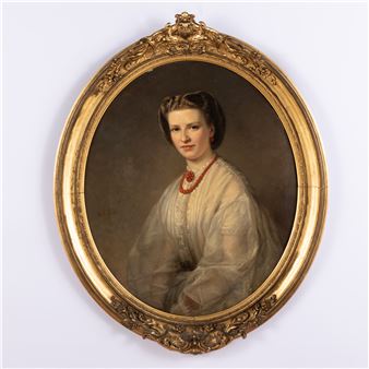 Ritratto della signora Graeffe - Wilhelm Juncker