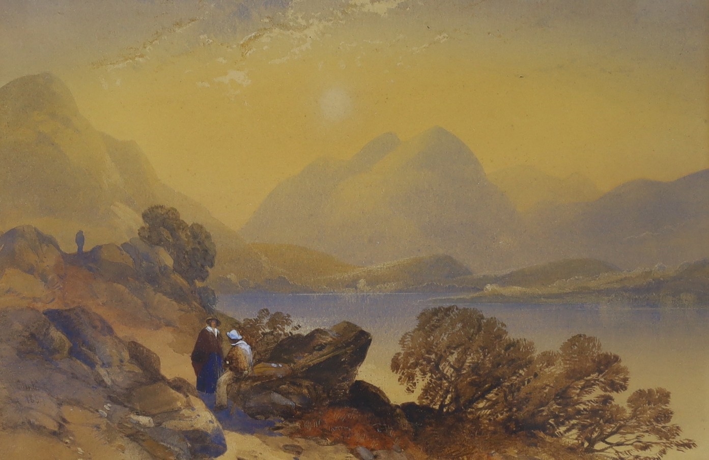 James Burrell Smith | pair of watercolours (1833) | MutualArt