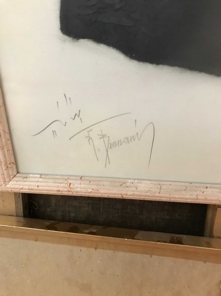 Artwork by Kim Bennani, Woman with red bodice, Made of Oil on canvas