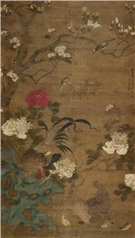 Childishness in the courtyard - Qin Ruheng