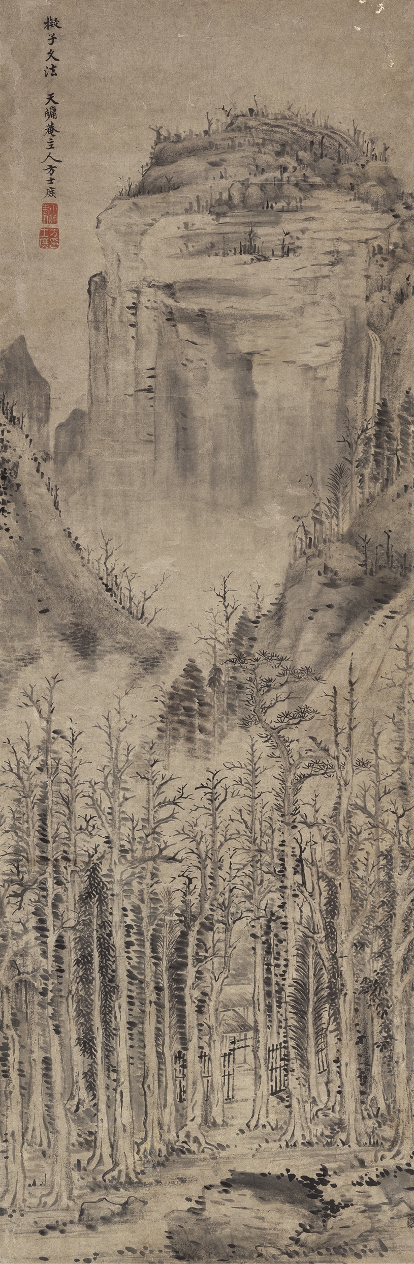 Fang Shishu | The alchemist Shu lived in seclusion in the cold mountain ...