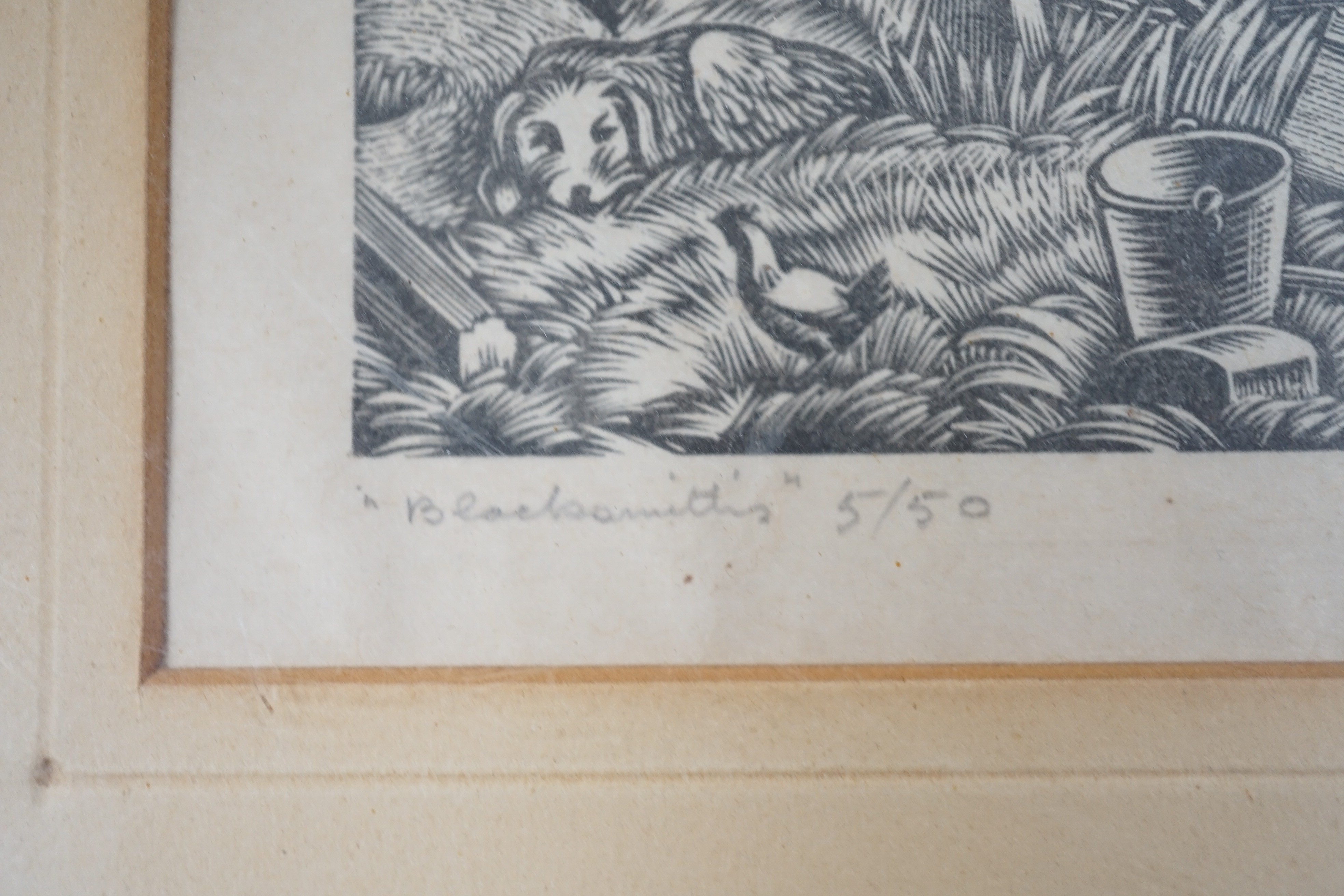 Tom Chadwick | two wood engravings | MutualArt