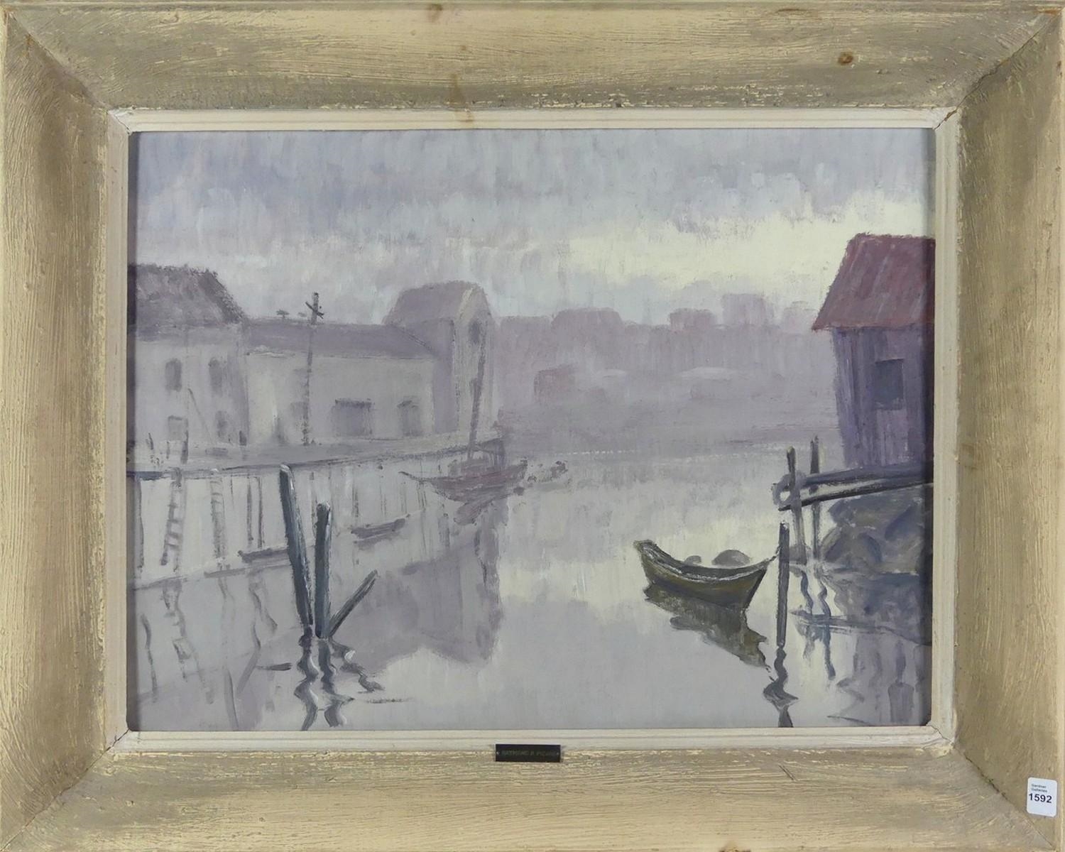 Raymond R. Picard | Untitled: Moody Harbour | MutualArt