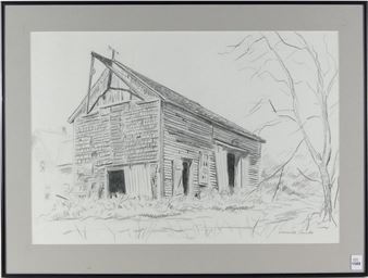 A Barn in Bristol - Francis Wenderoth‏ Saunders