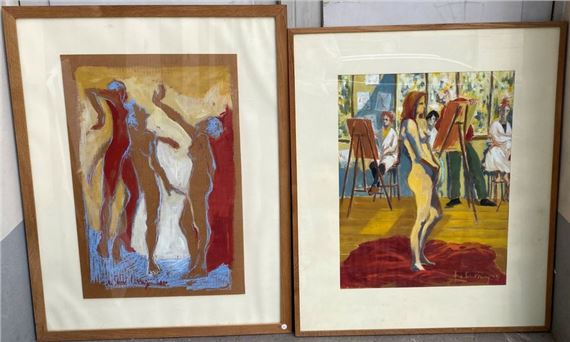 : The model - The dance - Albane de st Remy