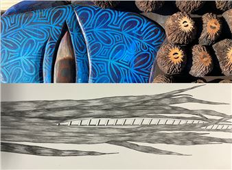 Daniel Minter and Eneida Sanches: Through This To That - Center for Maine Contemporary Art