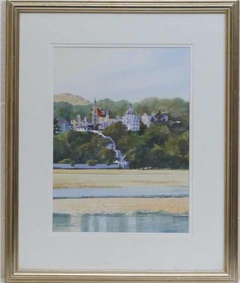 View of Portmeirion by Max A. S. Hamblen