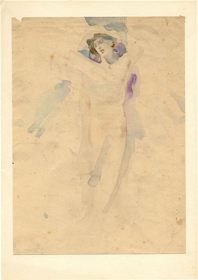 Demon (according to Vrubel) by Konstantin Ivanovich Rudakov, 1910