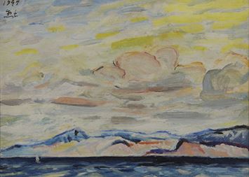 sea by Soshichi Takama, 1947